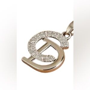 Stunning CD Initial Pendant Necklace